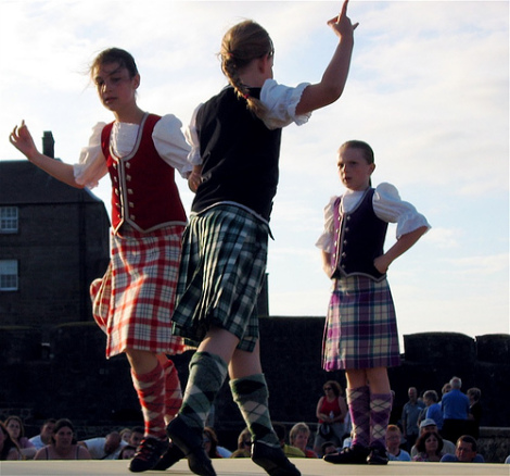 Шотландские танцы в Рф (фото, видео)