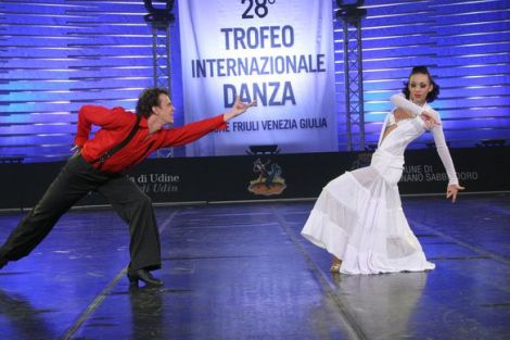 Танцевальный праздничек INTERNATIONAL DANCE TROPHY в Италии