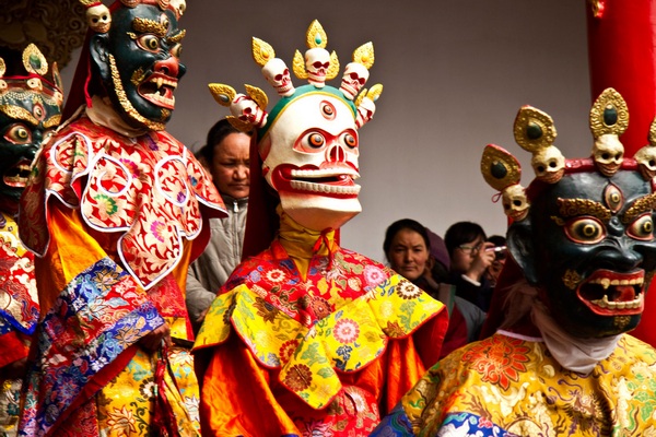 CHAM — тибетский религиозный танец