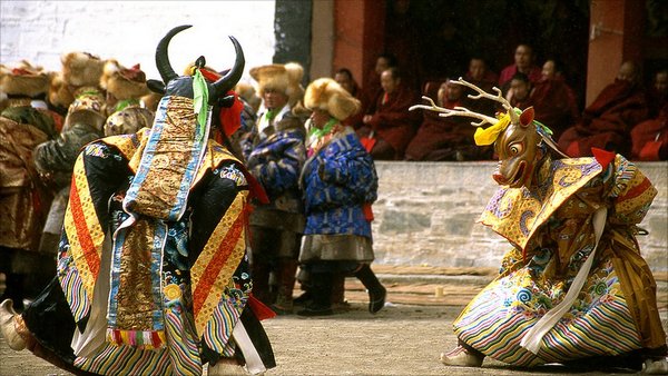CHAM — тибетский религиозный танец